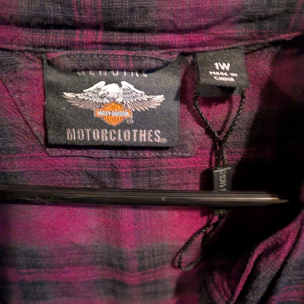 Purple Harley Davidson Vest Top - Picture 3 of 7